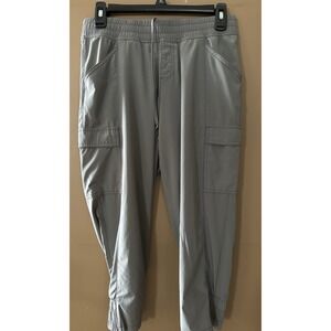 The north face women's gray jogger pants , size 6